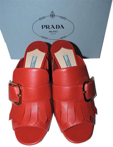 prada kiltie shoes|Prada Kiltie Slingback Sandals .